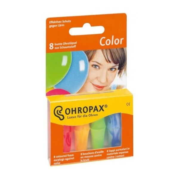 ohropax tappo auricolare  color 8 pezzi