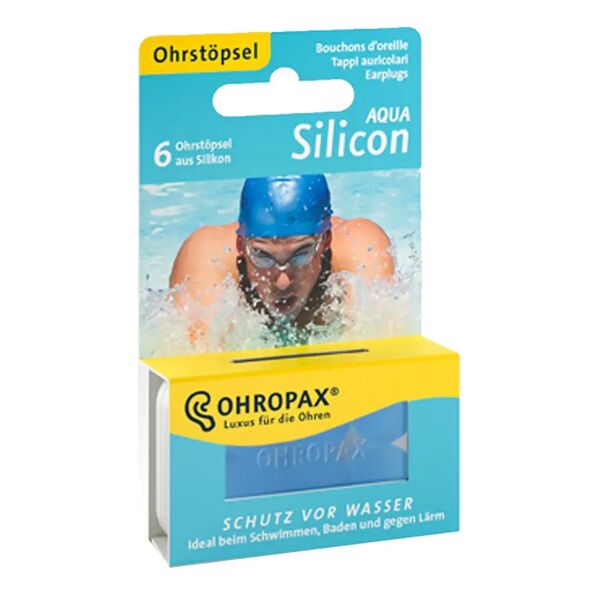 sofarco tappo auricolare silicone aqua ohropax 6 pezzi
