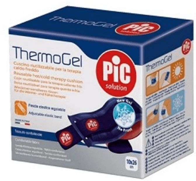 Pic Thermogel Cuscino Terapia Caldo Freddo 10x26 Cm Con Fascia Elastica