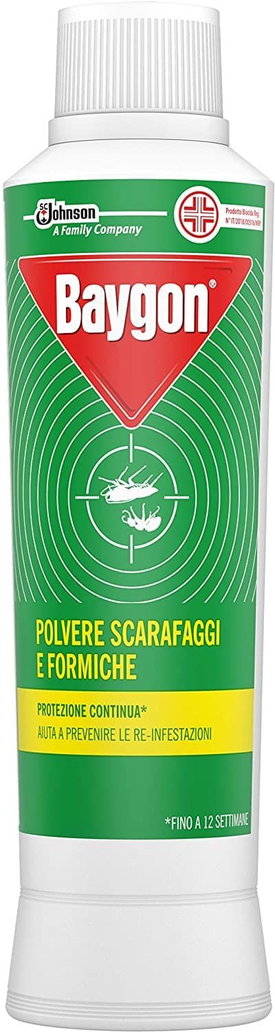 Baygon Scarafaggi/formiche Polvere Grani 250 G Baygon Scarafaggi/formiche Polvere Grani 250 G