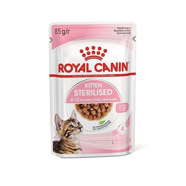 royal canin italia spa feline health nutrition wet kitten sterilised 12x85 g