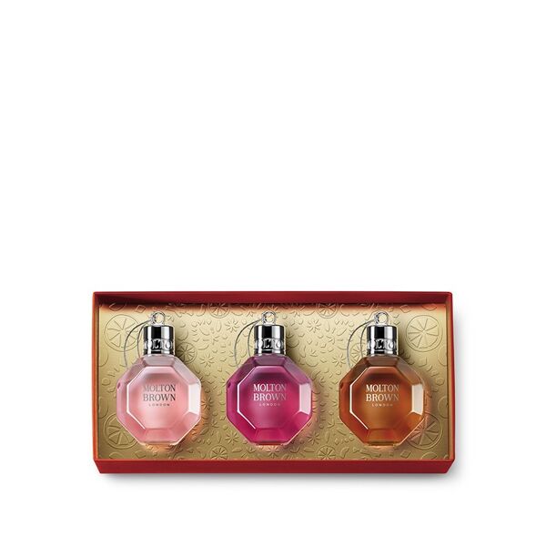 molton brown festive collection gel doccia baubles 2023 cofanetto