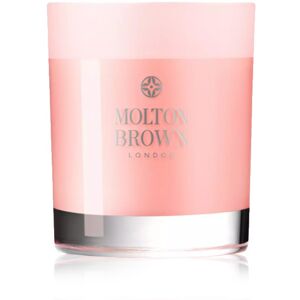 MOLTON BROWN Delicious Rhubarb & Rose Candela 3 Stoppini