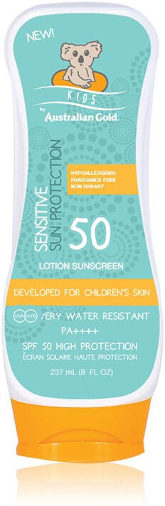 AUSTRALIAN GOLD Protezioni Solari Sensitive Sun Protection Kids Spf50 237 Ml