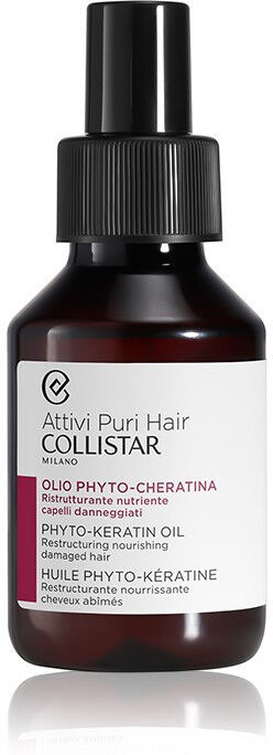 COLLISTAR Attivi Puri Hair Phyto-cheratina Olio Ristrutturante Nutriente 100 Ml