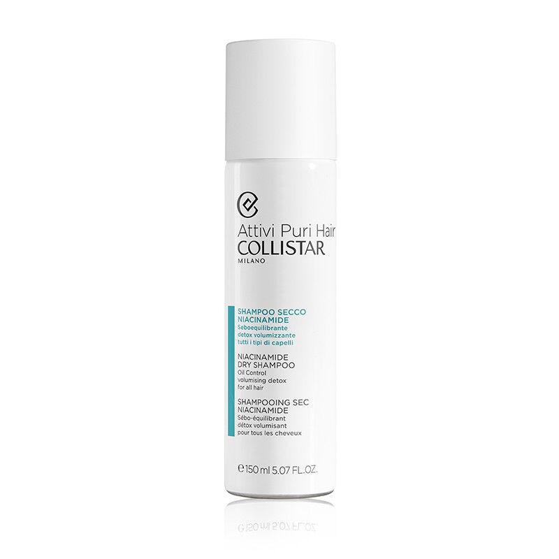 COLLISTAR Attivi Puri Hair Niacinamide Shampoo Secco Seboequilibrante Detox Volumizzante 150 Ml