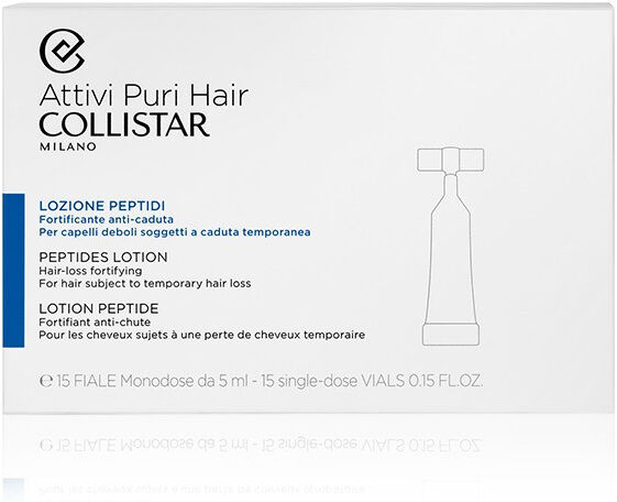 COLLISTAR Attivi Puri Hair Peptidi Lozione Fortificante Anti-caduta 15x5 Ml