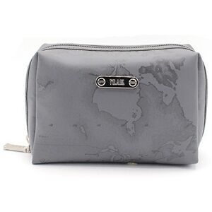 Classe Pochette Bustina Squadrata Piccola Gommato Grigio Scuro Grigio Scuro