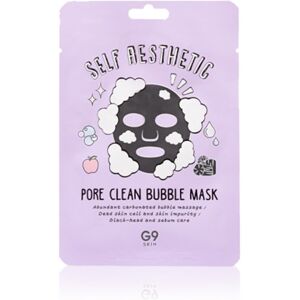 G9 SKIN Maschera Self Aesthetic Pore Clean Bubble Mask Monodose