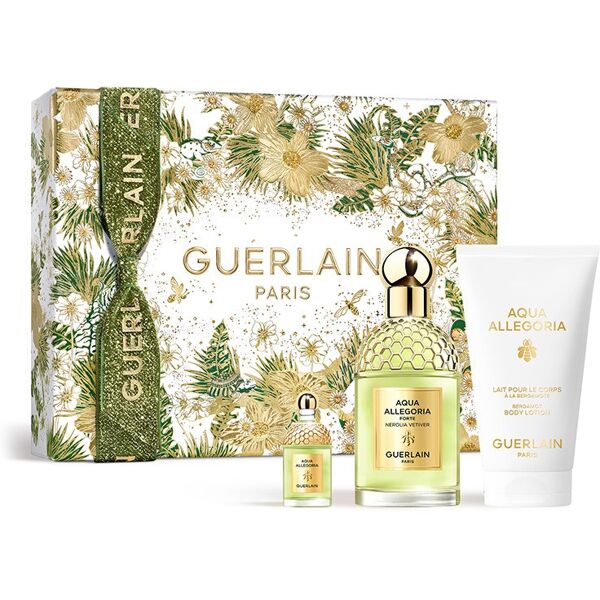 guerlain aqua allegoria forte nerolia vetiver eau de parfum cofanetto