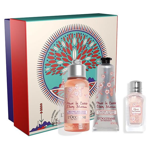 l occitane en provence kit scoperta fiori di ciliegio cofanetto