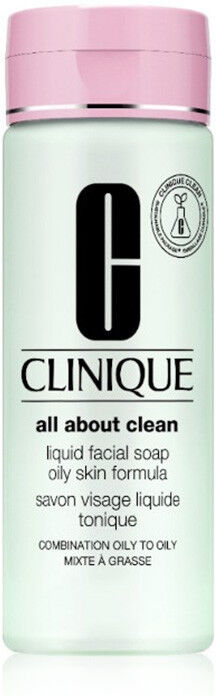 CLINIQUE Facial Soap Liquid Oily Skin Pelle Oleosa 200 Ml