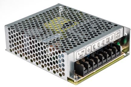 Mean Well Alimentatore switching integrato  , 64.6W, ingresso 125 → 373 V dc, 88 → 264 V ac, uscita, RT-65B Mean Well Alimentatore switching integrato  , 64.6W, ingresso 125 → 373 V dc, 88 → 264 V ac, uscita, RT-65B