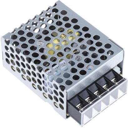 Mean Well Alimentatore switching integrato  , 15.6W, ingresso 120 → 370 V dc, 85 → 264 V ac,, RS-15-12 Mean Well Alimentatore switching integrato  , 15.6W, ingresso 120 → 370 V dc, 85 → 264 V ac,, RS-15-12