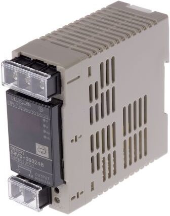Omron Alimentatore a montaggio su guida DIN  S8VS, 60W, 24V cc max, 2.5A, 1 uscite, 108.3 x 40 x 99.5mm 85 → 264V, S8VS-06024B Omron Alimentatore a montaggio su guida DIN  S8VS, 60W, 24V cc max, 2.5A, 1 uscite, 108.3 x 40 x 99.5mm 85 → 264V, S8VS-06024B