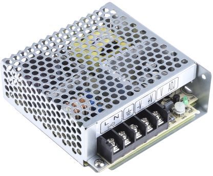 Mean Well Alimentatore switching integrato  , 52.8W, ingresso 125 → 373 V dc, 88 → 264 V ac,, RS-50-24 Mean Well Alimentatore switching integrato  , 52.8W, ingresso 125 → 373 V dc, 88 → 264 V ac,, RS-50-24