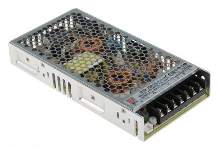 Mean Well Alimentatore switching integrato  , 151W, ingresso 120 → 370 V dc, 85 → 264 V ac,, RSP-150-24RS Mean Well Alimentatore switching integrato  , 151W, ingresso 120 → 370 V dc, 85 → 264 V ac,, RSP-150-24RS