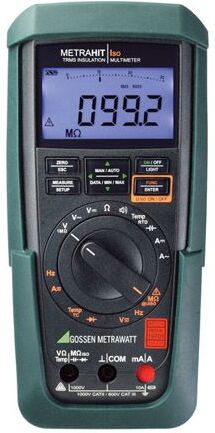Gossen Metrawatt Multimetro  , 1000V ca, 10A ca, , CAT II, CAT III True RMS, M246B Gossen Metrawatt Multimetro  , 1000V ca, 10A ca, , CAT II, CAT III True RMS, M246B