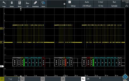 Rohde & Schwarz Trigger e decodifica CAN e LIN   per Oscilloscopio digitale RTB2000, RTB-K3 Rohde & Schwarz Trigger e decodifica CAN e LIN   per Oscilloscopio digitale RTB2000, RTB-K3