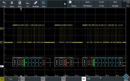 Rohde & Schwarz Trigger e decodifica CAN e LIN   per Oscilloscopio digitale RTB2000, RTB-K3