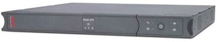APC UPS (gruppo di continuità) , 450VA, ingresso 160 → 286V, uscita 230V, 280W, Montaggio a rack, stand alone, SC450RMI1U APC UPS (gruppo di continuità) , 450VA, ingresso 160 → 286V, uscita 230V, 280W, Montaggio a rack, stand alone, SC450RMI1U