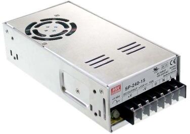 Mean Well Alimentatore switching integrato  , 240W, ingresso 124 → 370 V dc, 88 → 264 V ac,, SP-240-7.5RS Mean Well Alimentatore switching integrato  , 240W, ingresso 124 → 370 V dc, 88 → 264 V ac,, SP-240-7.5RS