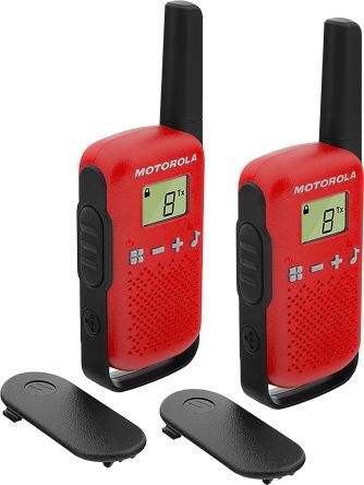 Motorola Walkie-Talkie  canali 16 Palmare, 446MHz Sì, B4P00811RDKMAW