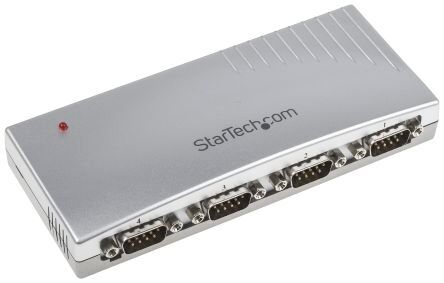 StarTech.com 4 Port USB to RS232 Serial DB9 Adapter H