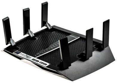 Netgear Router Wi-Fi  porte LAN 4 10/100/1000Mbit/s 2.4 GHz, 5 GHz AC3200 802.11a, 802.11ac, 802.11b, 802.11g, 802.11n, R8000-100UKS Netgear Router Wi-Fi  porte LAN 4 10/100/1000Mbit/s 2.4 GHz, 5 GHz AC3200 802.11a, 802.11ac, 802.11b, 802.11g, 802.11n, R8000-100UKS