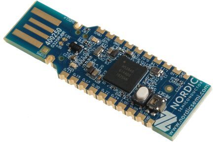 Nordic Semiconductor Chiavetta Wi-Fi  USB 2.0 2.4GHz Bluetooth, nRF52840 Dongle Nordic Semiconductor Chiavetta Wi-Fi  USB 2.0 2.4GHz Bluetooth, nRF52840 Dongle