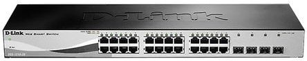 D-Link Switch Ethernet  Gigabit, 10/100/1000Mbit/s, 28 porte, Montaggio rack, DGS-1210-28 D-Link Switch Ethernet  Gigabit, 10/100/1000Mbit/s, 28 porte, Montaggio rack, DGS-1210-28