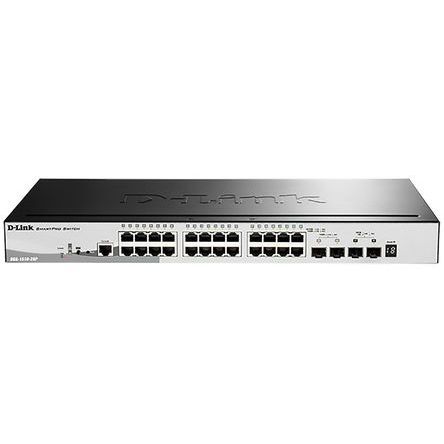 D-Link Smart Switch  Gigabit, 10/100/1000Mbit/s, 28 porte, Montaggio rack , Sì, DGS-1510-28P D-Link Smart Switch  Gigabit, 10/100/1000Mbit/s, 28 porte, Montaggio rack , Sì, DGS-1510-28P
