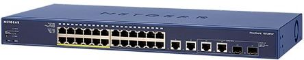 Netgear Switch Ethernet , 10/100Mbit/s, 26 porte, Montaggio rack , Sì, FS728TLP-100EUS