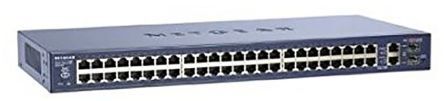 Netgear Switch Ethernet  Gigabit, 10/100/1000Mbit/s, 50 porte, Montaggio rack, GS748T-500EUS