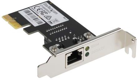 Startech Scheda di interfaccia di rete , bus PCIe, porte: 1, velocità 10/100/1000Mbit/s, ST1000SPEX2L Startech Scheda di interfaccia di rete , bus PCIe, porte: 1, velocità 10/100/1000Mbit/s, ST1000SPEX2L