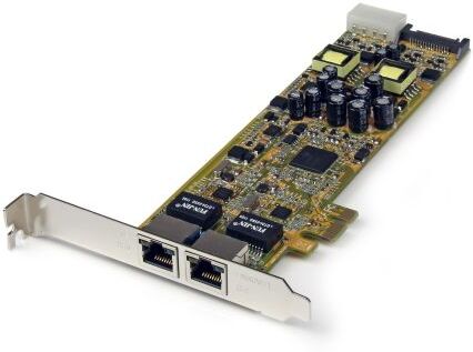 Startech Scheda di interfaccia di rete , bus PCIe, porte: 2, velocità 10/100/1000Mbit/s, ST2000PEXPSE Startech Scheda di interfaccia di rete , bus PCIe, porte: 2, velocità 10/100/1000Mbit/s, ST2000PEXPSE