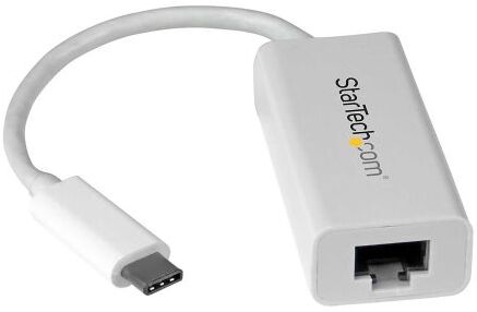 Startech Adattatore Ethernet , bus USB 3.1, porte: 1, velocità 10/100/1000Mbit/s, US1GC30W Startech Adattatore Ethernet , bus USB 3.1, porte: 1, velocità 10/100/1000Mbit/s, US1GC30W