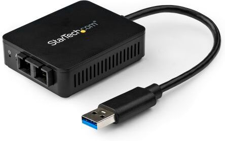 Startech Convertitore fibra ottica , bus USB 3.0, porte: 1, velocità 1000Mbit/s, US1GA30SXSC Startech Convertitore fibra ottica , bus USB 3.0, porte: 1, velocità 1000Mbit/s, US1GA30SXSC