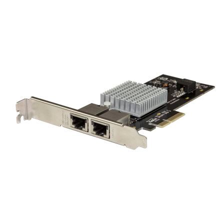 Startech Scheda di interfaccia di rete , bus PCIe, porte: 2, velocità 10 Gbps/5G/2.5G/1G/100 Mbps, ST10GPEXNDPI Startech Scheda di interfaccia di rete , bus PCIe, porte: 2, velocità 10 Gbps/5G/2.5G/1G/100 Mbps, ST10GPEXNDPI