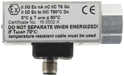 RS PRO Pressostato , M12 x 1, 2 bar max, 0.2bar min, 30V RS PRO Pressostato , M12 x 1, 2 bar max, 0.2bar min, 30V