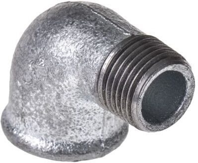 Georg Fischer Raccordo in ferro malleabile galvanizzato , connessione BSPT 1/2" maschio x BSPP 1/2" femmina, a Gomito, 770092204 Georg Fischer Raccordo in ferro malleabile galvanizzato , connessione BSPT 1/2" maschio x BSPP 1/2" femmina, a Gomito, 770092204