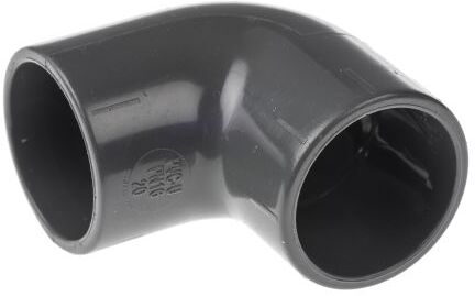 Georg Fischer Gomito 90° PVC , diam. tubo 20mm, diam. tubo 2 20mm, 721100106 Georg Fischer Gomito 90° PVC , diam. tubo 20mm, diam. tubo 2 20mm, 721100106