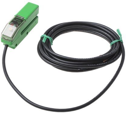 RS PRO Sensore fotoelettrico a forcella , a fascio passante, rilevamento 2 mm, uscita PNP RS PRO Sensore fotoelettrico a forcella , a fascio passante, rilevamento 2 mm, uscita PNP