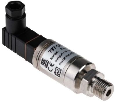 RS PRO Sensore di pressione Relativa,  DIN 43650 tipo C, pressione massima 25bar, IP65 G1/4 RS PRO Sensore di pressione Relativa,  DIN 43650 tipo C, pressione massima 25bar, IP65 G1/4