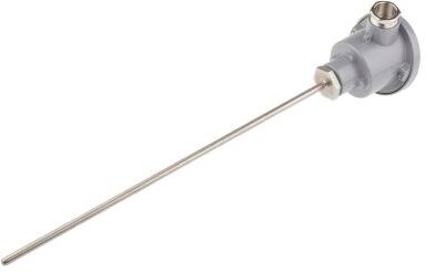 RS PRO Termocoppia tipo PT 100, diametro sonda 6mm, lunghezza sonda 300mm, in acciaio inossidabile, -100°C a +450°C RS PRO Termocoppia tipo PT 100, diametro sonda 6mm, lunghezza sonda 300mm, in acciaio inossidabile, -100°C a +450°C