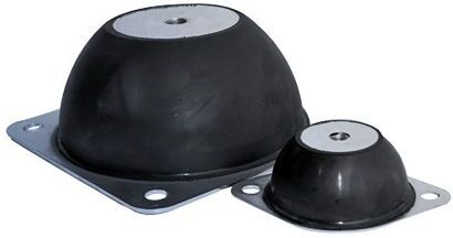 RS PRO Montaggio antivibrazioni  in Gomma naturale, M12, carico 500, altezza 63mm RS PRO Montaggio antivibrazioni  in Gomma naturale, M12, carico 500, altezza 63mm