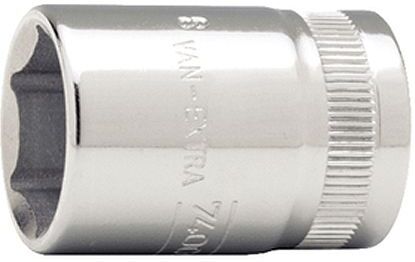 Bahco Bussola Esagonale  , 12mm, attacco Quadrato 3/8 poll., lunghezza 25.5 mm, Lega d'acciaio, 7400SM-12 Bahco Bussola Esagonale  , 12mm, attacco Quadrato 3/8 poll., lunghezza 25.5 mm, Lega d'acciaio, 7400SM-12