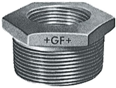 Georg Fischer Raccordo in ferro malleabile galvanizzato , connessione BSPT 2" maschio x BSPP 1 1/4" femmina, 770241240 Georg Fischer Raccordo in ferro malleabile galvanizzato , connessione BSPT 2" maschio x BSPP 1 1/4" femmina, 770241240