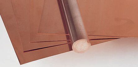 RS PRO Barra piatta Rame, 25mm 10mm 1m RS PRO Barra piatta Rame, 25mm 10mm 1m