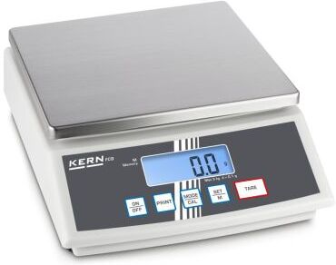 Kern Bilancia  , capacità 3kg, risoluzione 0,1 g, contapezzi, FCB 3K0.1/RS Kern Bilancia  , capacità 3kg, risoluzione 0,1 g, contapezzi, FCB 3K0.1/RS